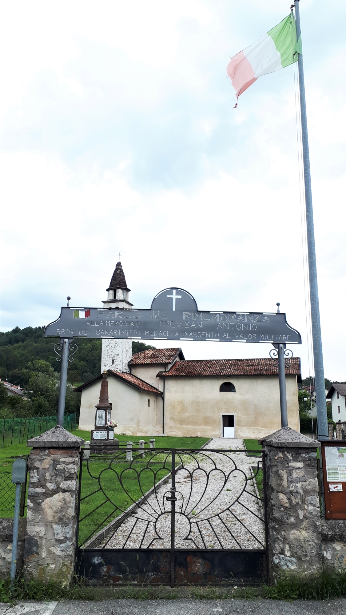 Parco della Rimembranza di Foen (parco, commemorativo ai caduti della prima guerra mondiale), Parco della Rimembranza alla memoria di Trevisan Antonio - Feltre (BL) 