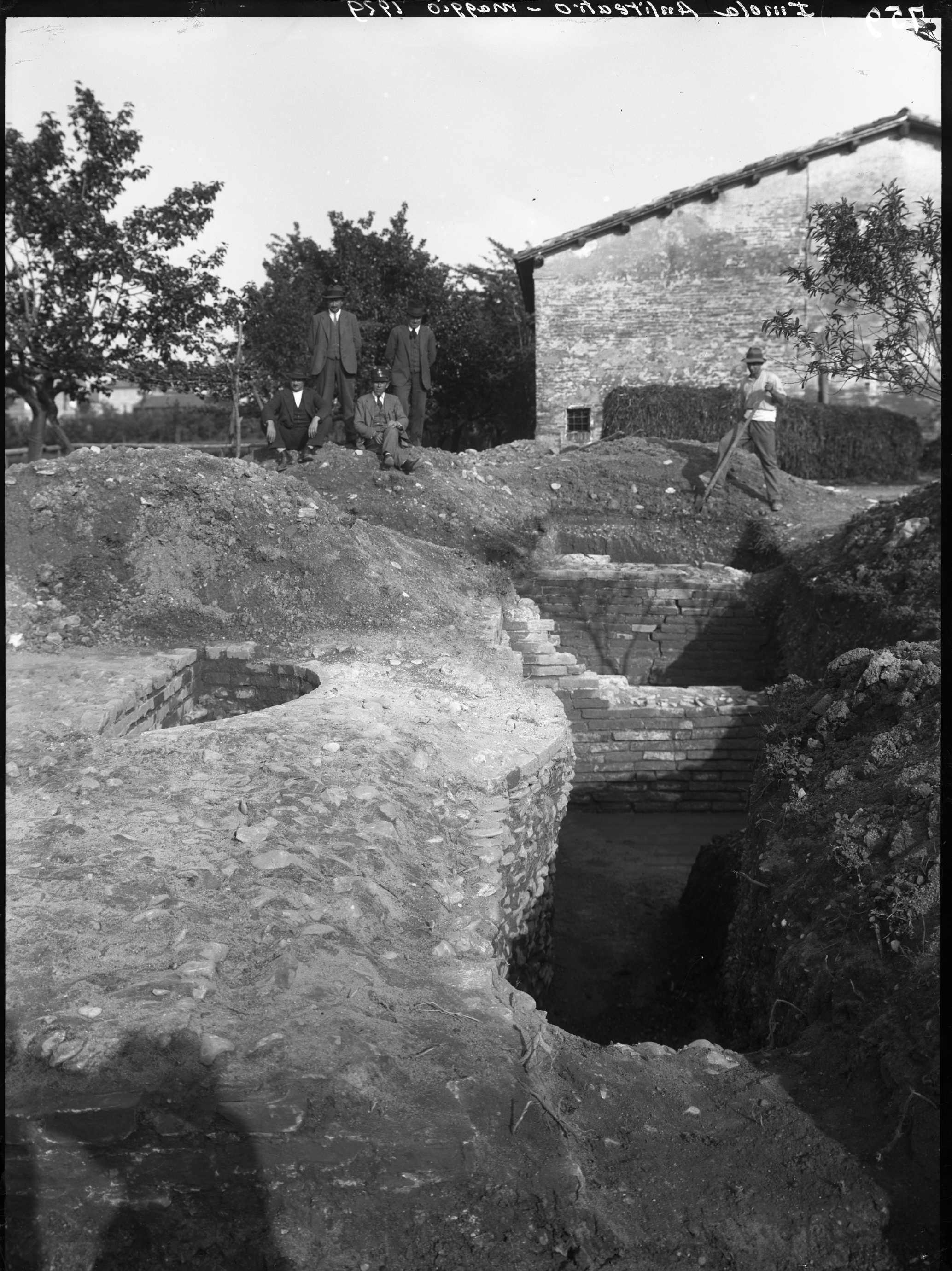 Imola Scavi (lastra) di Anonimo (prima metà XX)