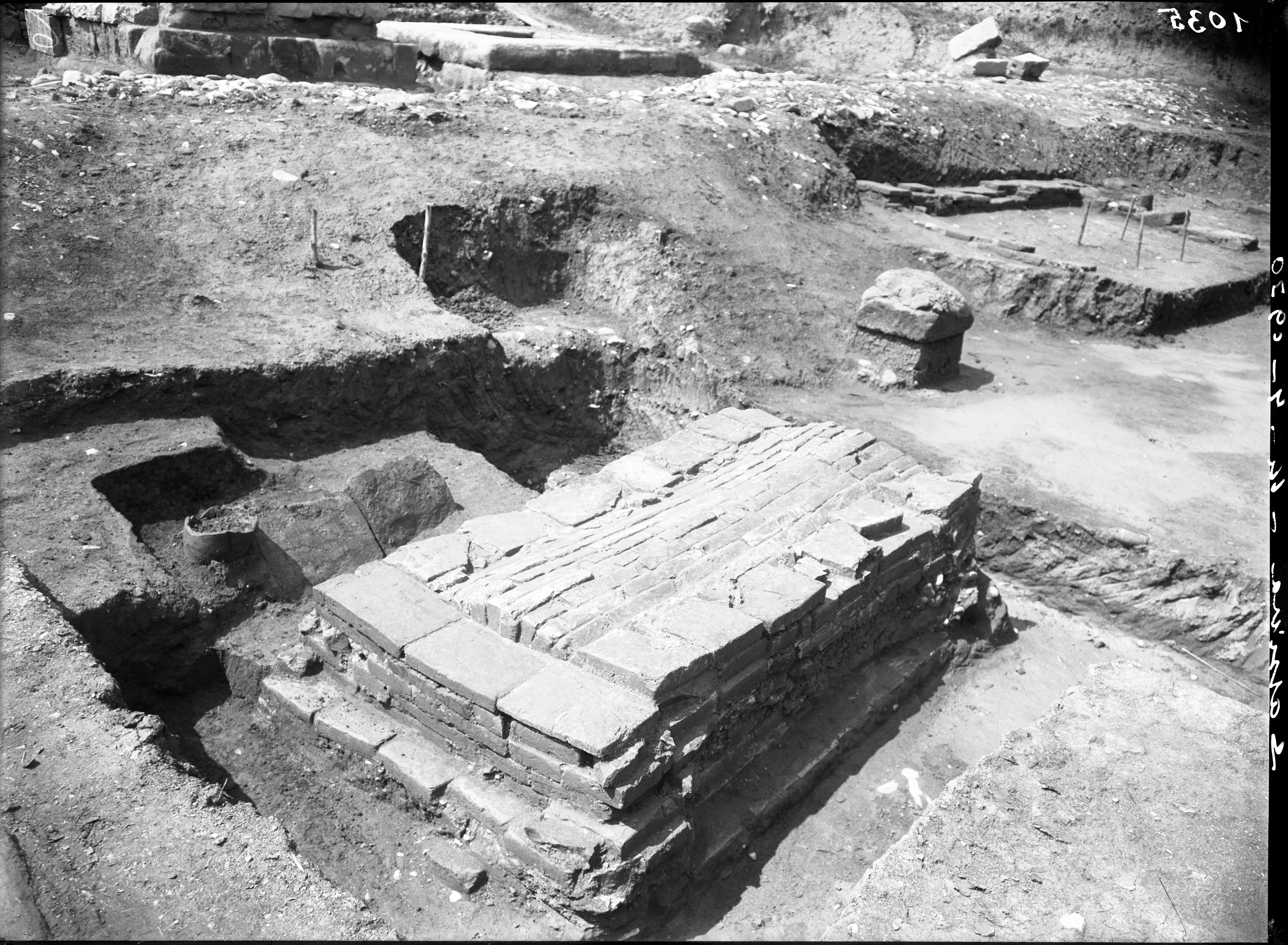 Sarsina. Scavi (lastra) di Anonimo (prima metà XX)