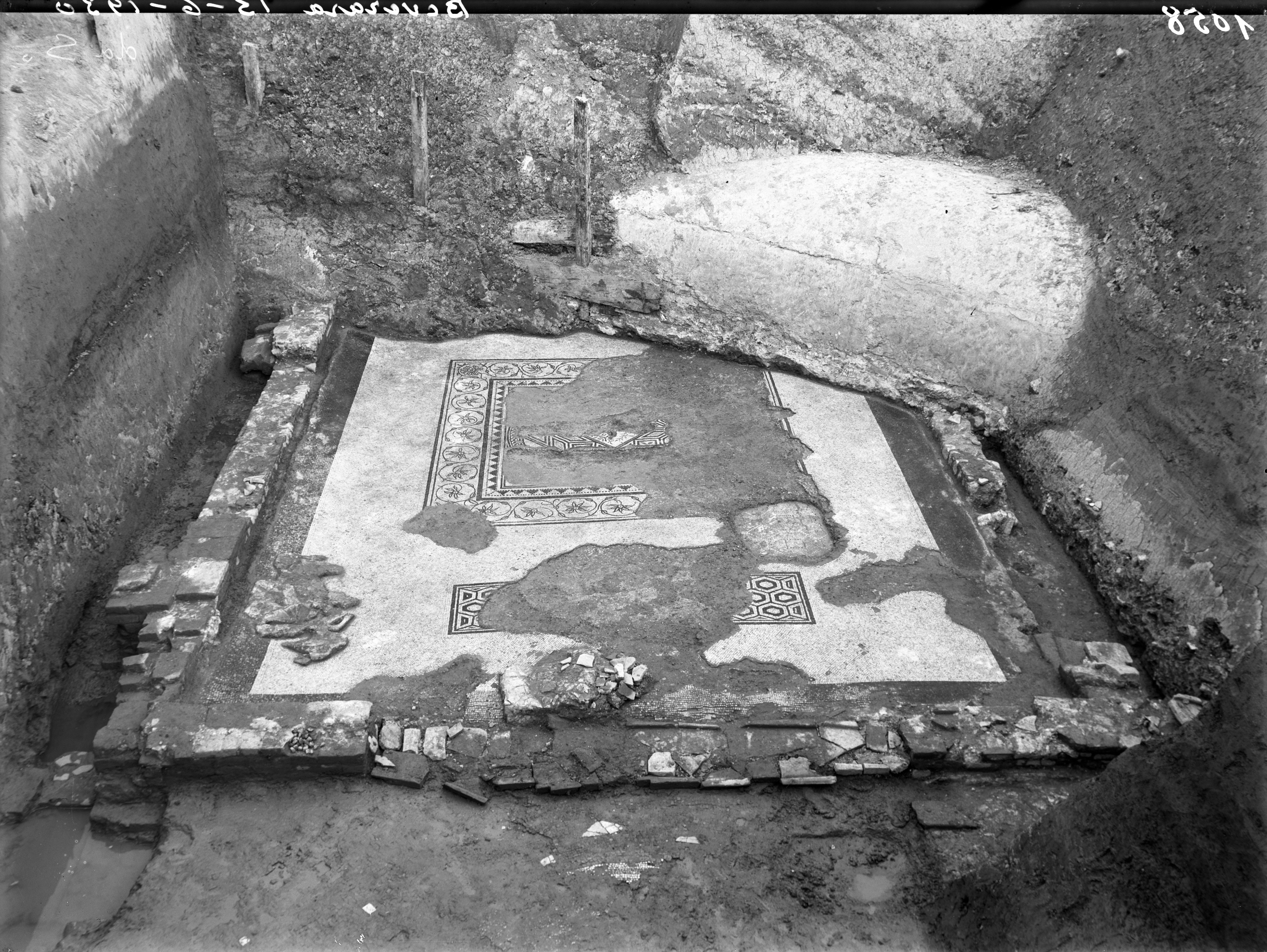 Bologna. Beverara. Scavi (lastra) di Anonimo (prima metà XX)