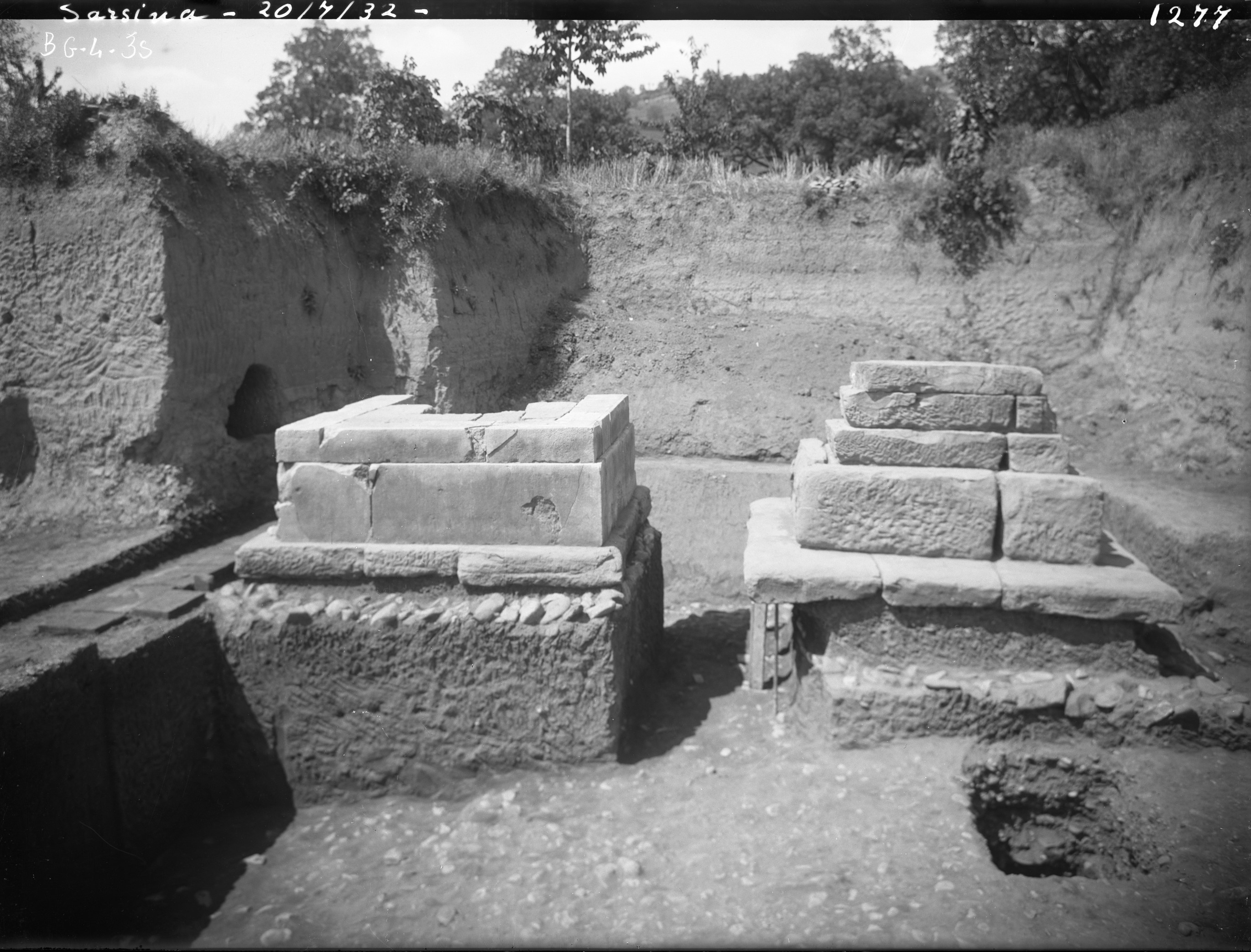 Sarsina. Pian di Bezzo (lastra) di Anonimo (prima metà XX)