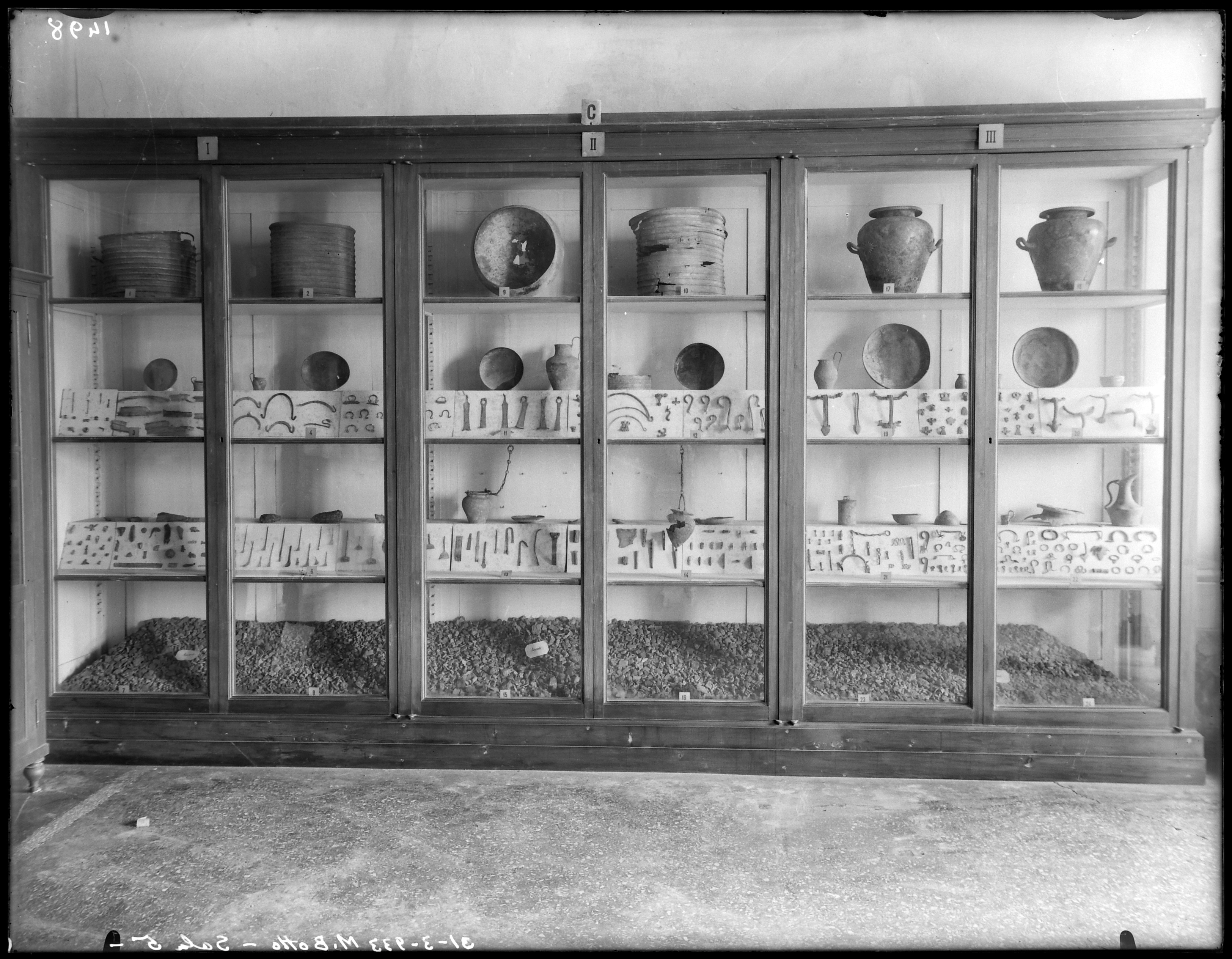 Marzabotto. Museo etrusco (lastra) di Anonimo (prima metà XX)