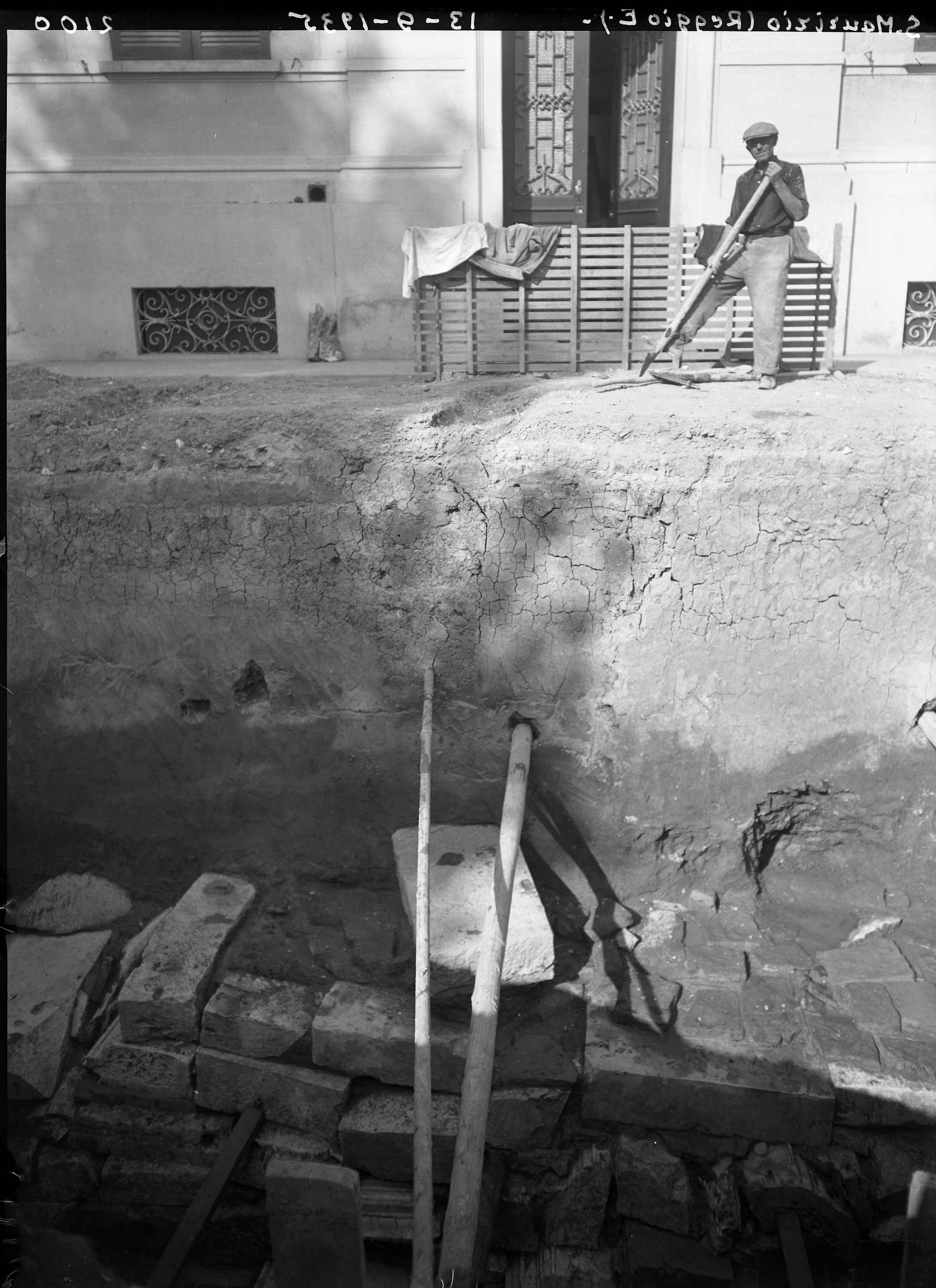 S. Maurizio (Reggio Emilia) (lastra) di Anonimo (prima metà XX)