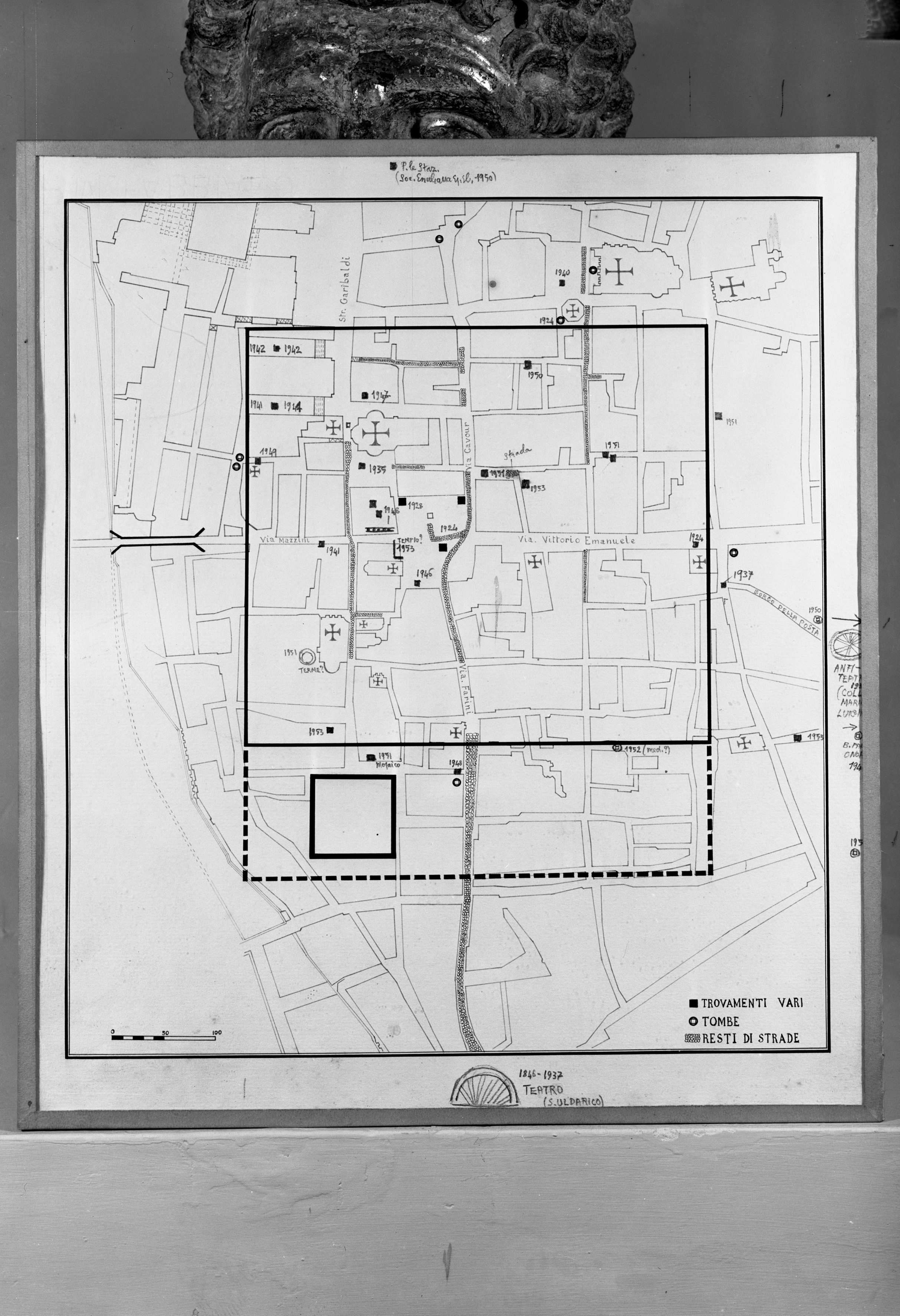 Parma. Museo Nazionale (lastra) di Anonimo (prima metà XX)