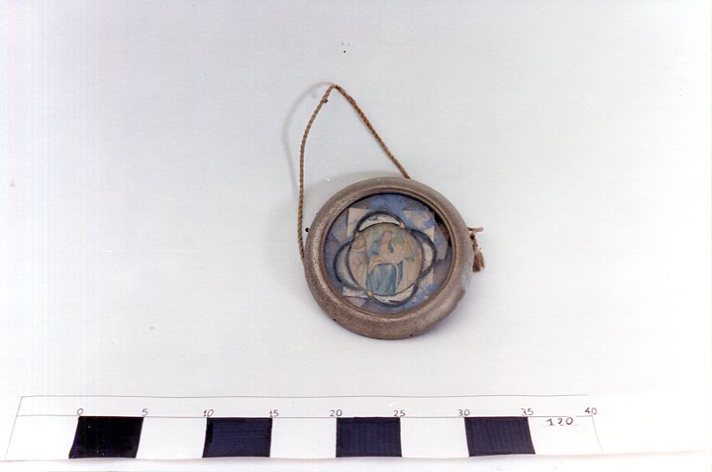 Quadretto, rappresentazione di Madonna con Bambino, RITUALITÀ/ OGGETTI DEVOZIONALI