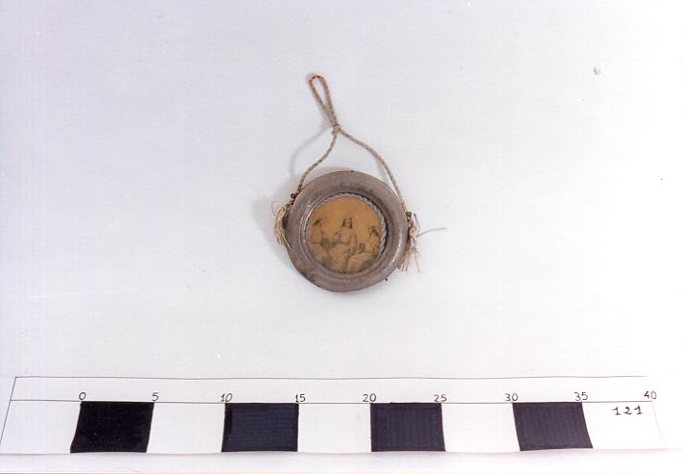 Quadretto, rappresentazione di S.S. Trinità, RITUALITÀ/ OGGETTI DEVOZIONALI