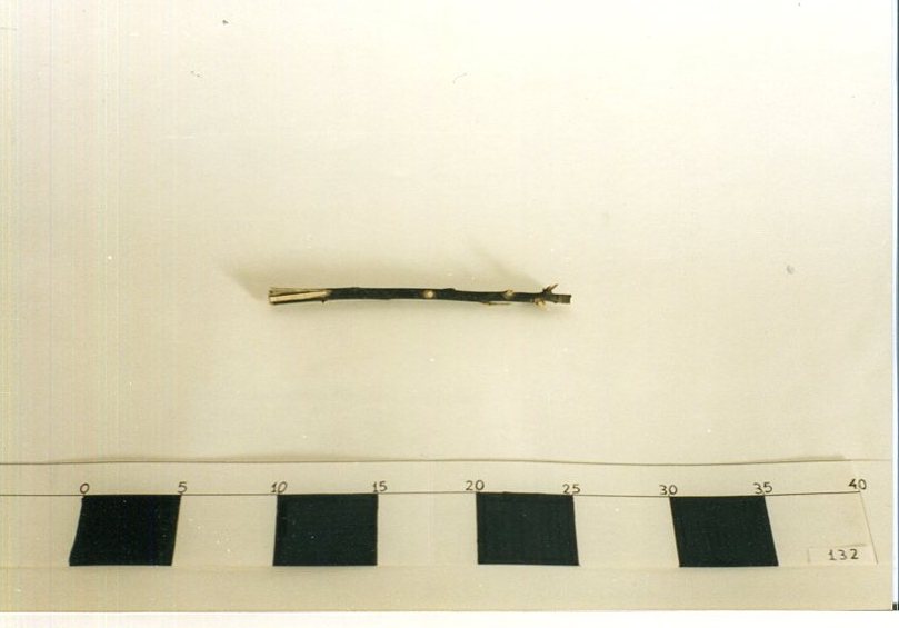 òro, trombetta a zampognetta d'alloro (Strumento ad ancia a nastro, aerofono, STRUMENTI E ACCESSORI/ MUSICALI) di Pilotti, Gino