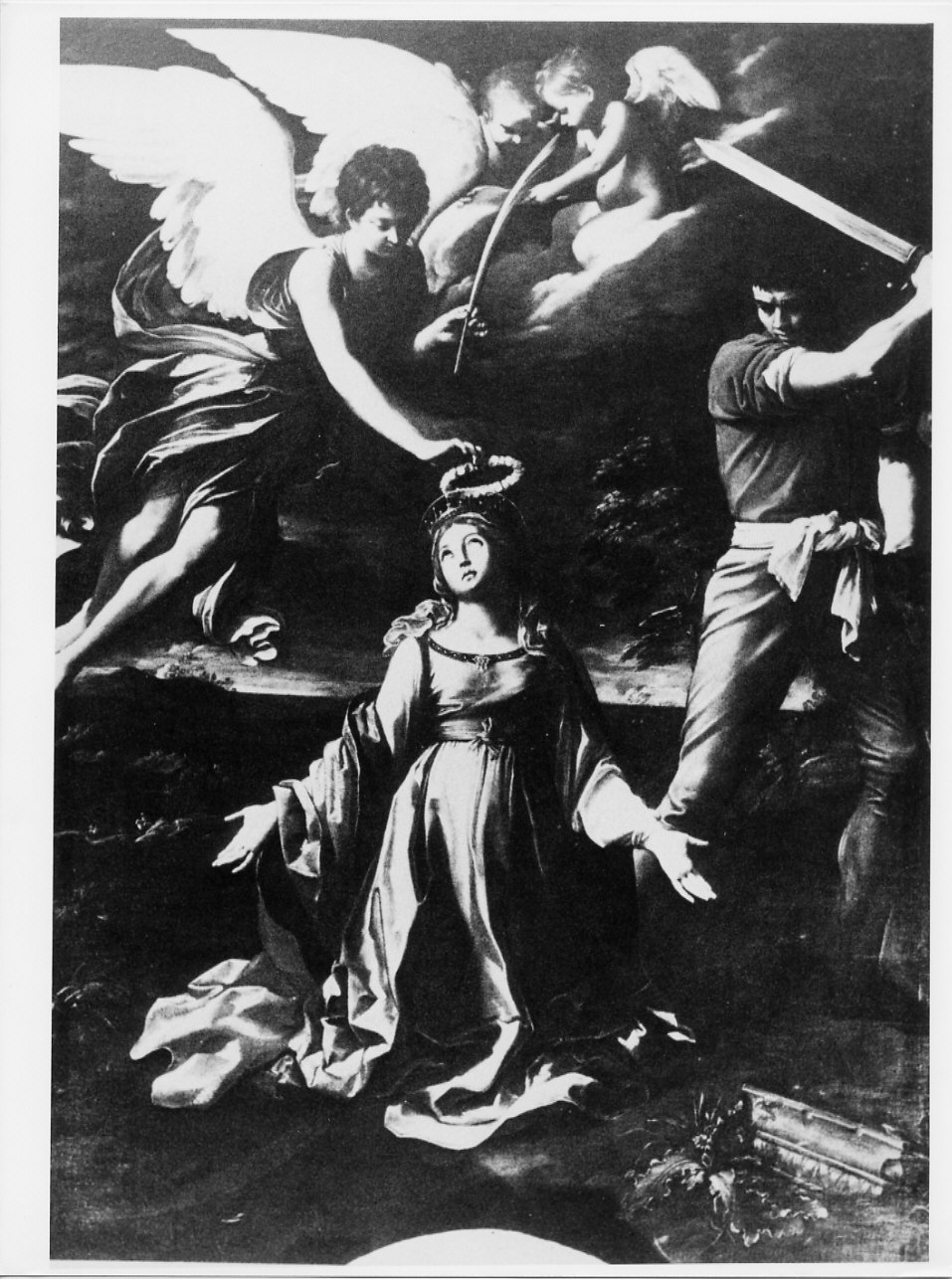 Martirio di Santa Caterina d'Alessandria (dipinto, opera isolata) di Reni Guido (inizio sec. XVII)