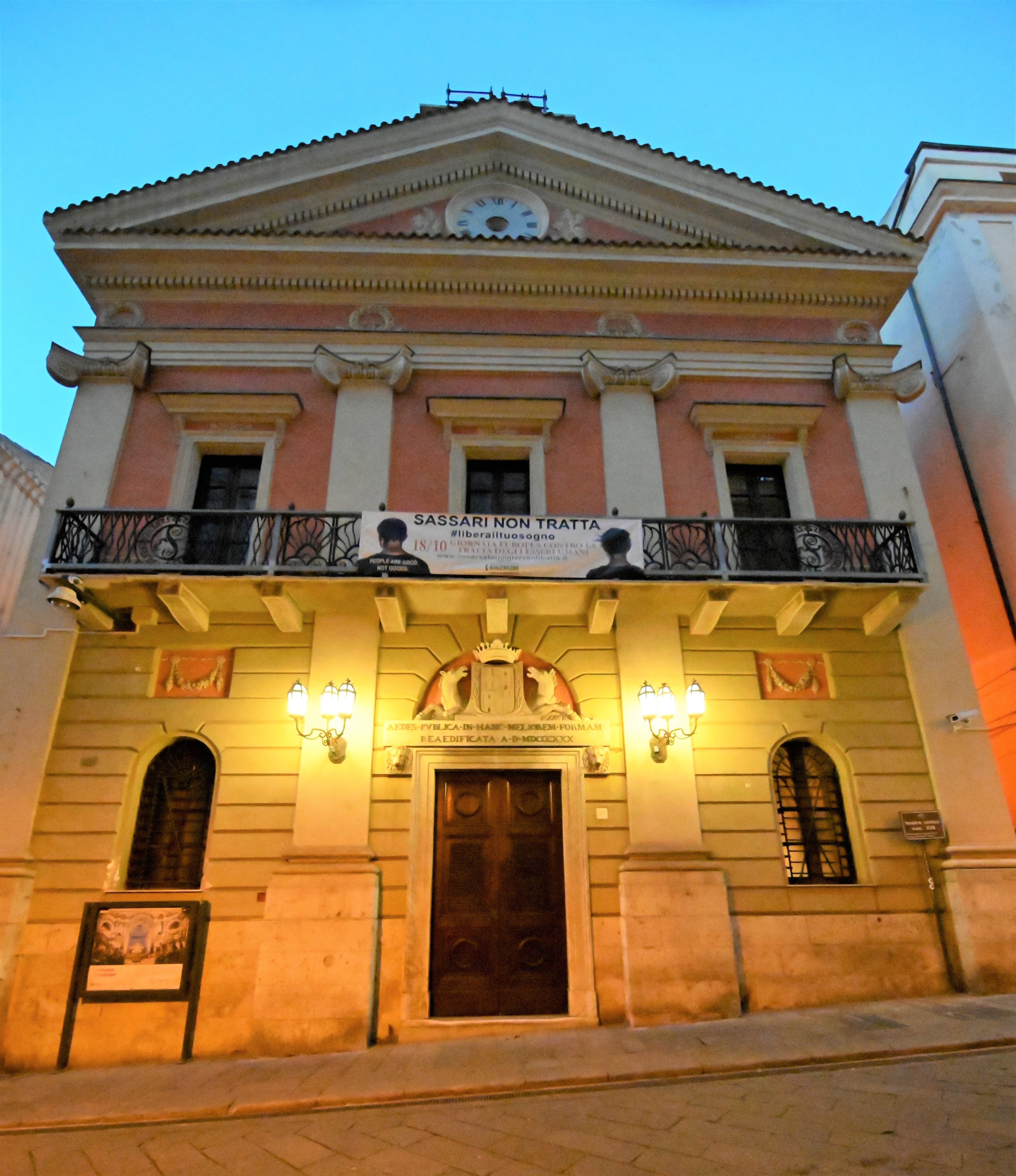Palazzo e Teatro Civico (teatro, comunale) - Sassari (SS) 
