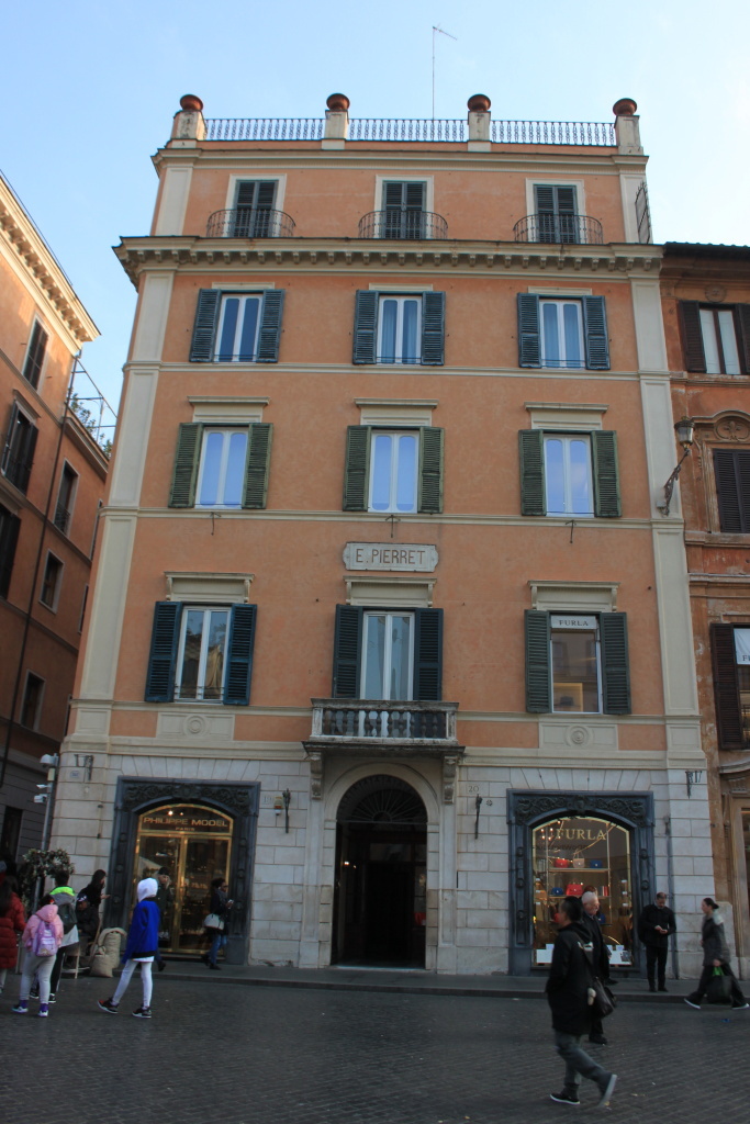 [Palazzo in Piazza di Spagna, 19] (palazzo) - Roma (RM)  (XVIII)
