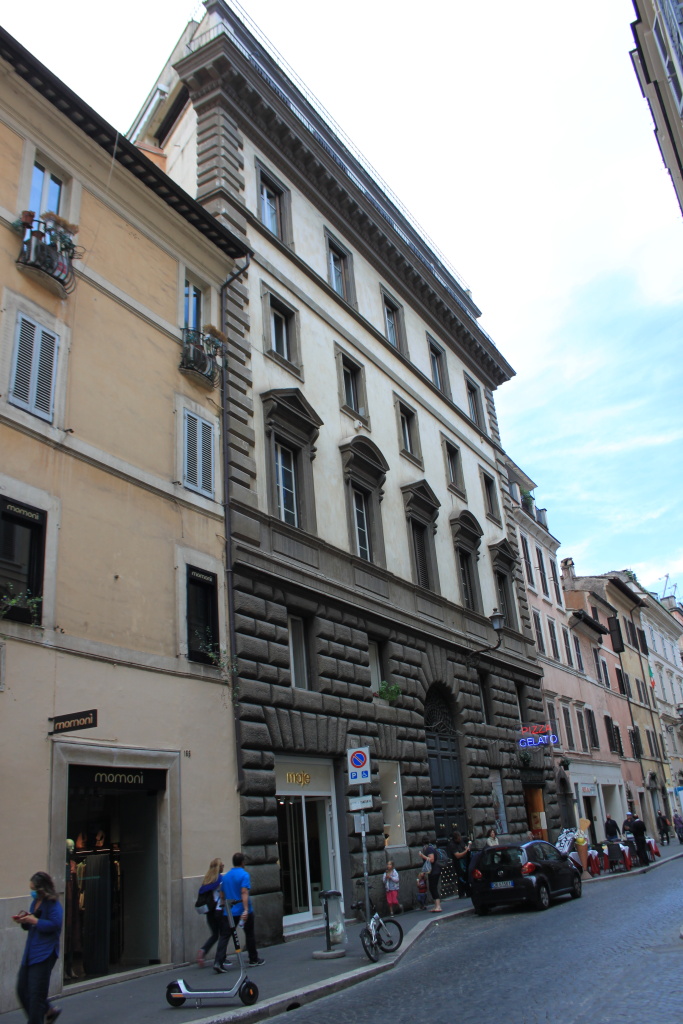 [Palazzo in Via del Babuino, 167] (palazzo) - Roma (RM)  (XIX)