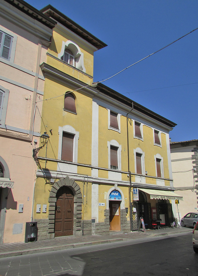 [Palazzetto privato in corso Vittorio Emanuele, 11, 13, 15, 17] (palazzetto, privato) - Campagnano di Roma (RM)  (XVIII)