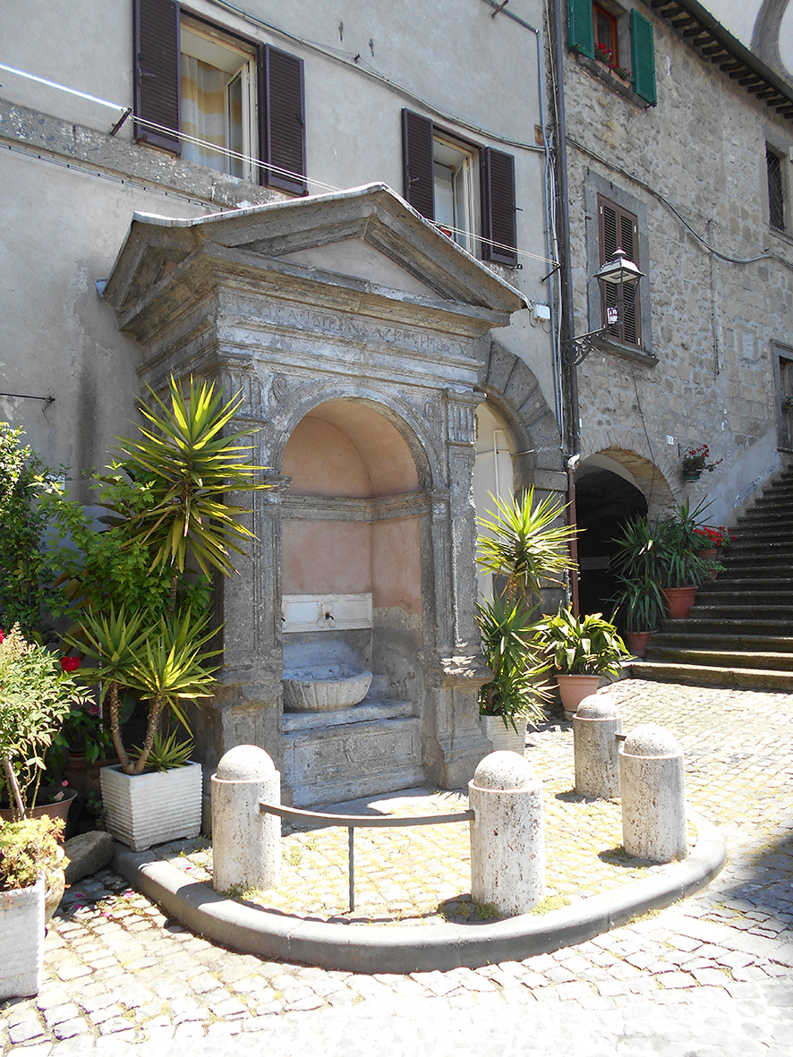 Fontana Secca (fontana, pubblica) - Campagnano di Roma (RM)  (XVI, inizio)