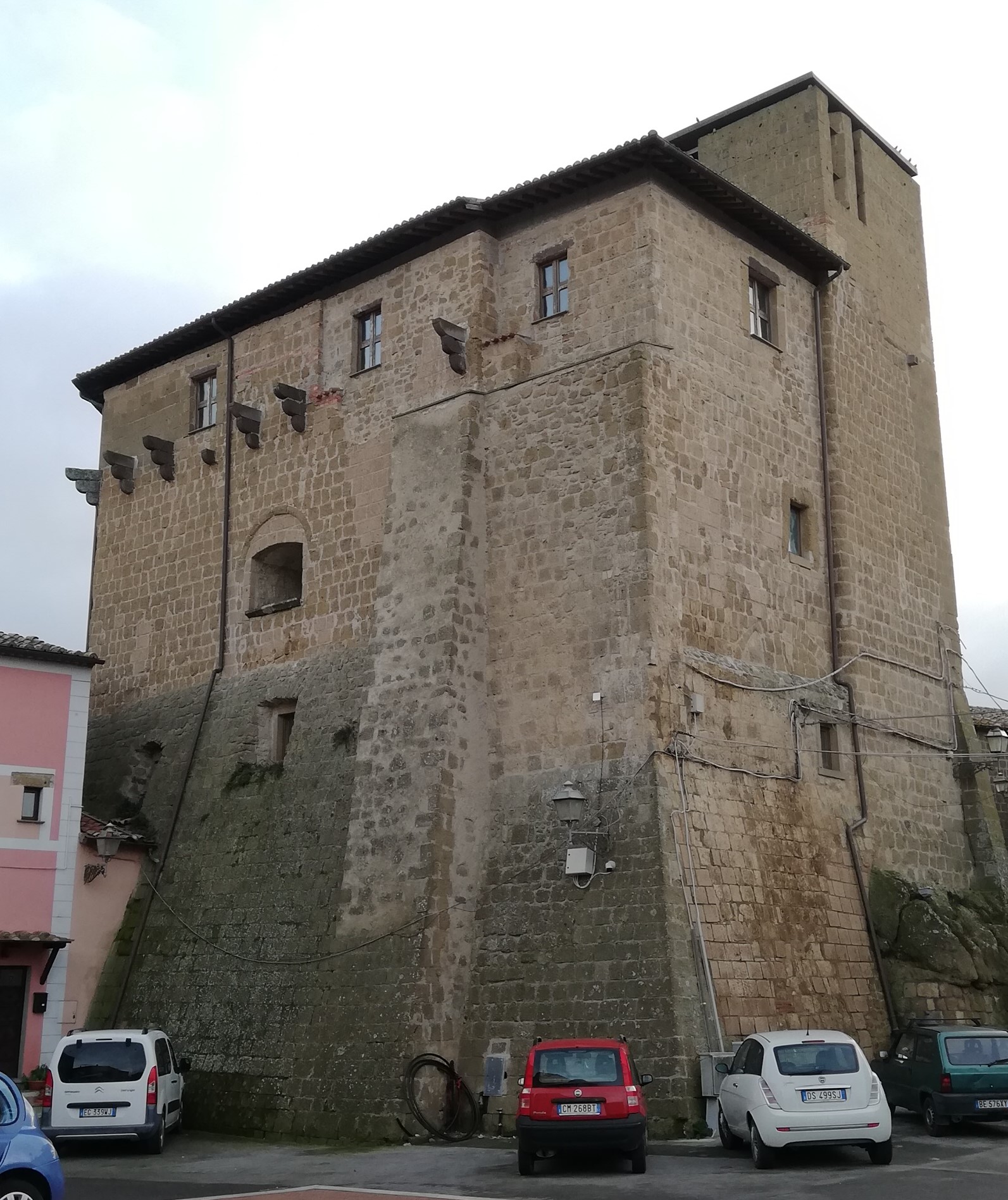Palazzo Macchi/ rocca (palazzo, nobiliare/ privato) - Cellere (VT)  (XIV)
