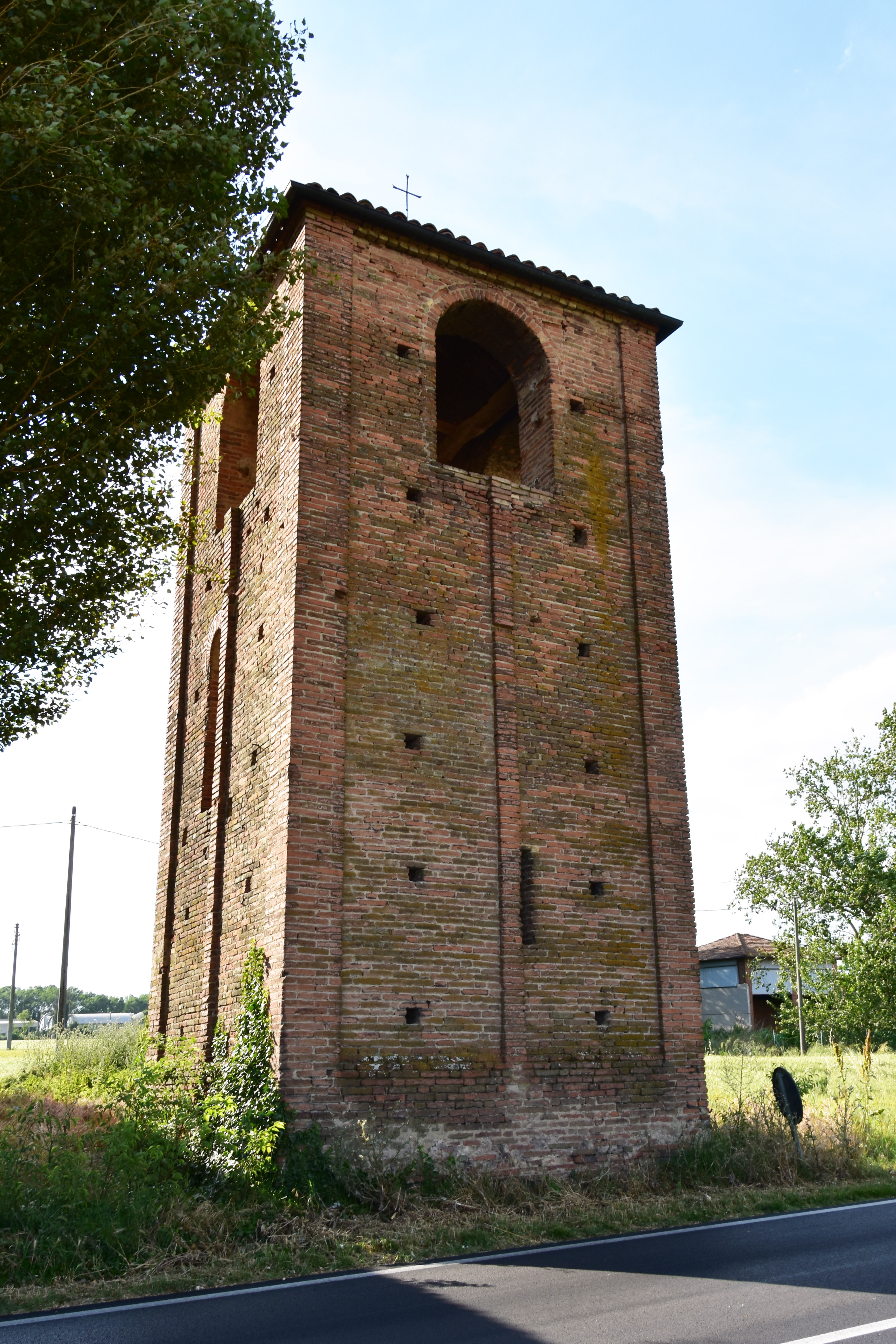 Campanile della Chiesa di San Biagio di Saliceto (campanile) - Castel Maggiore (BO) 