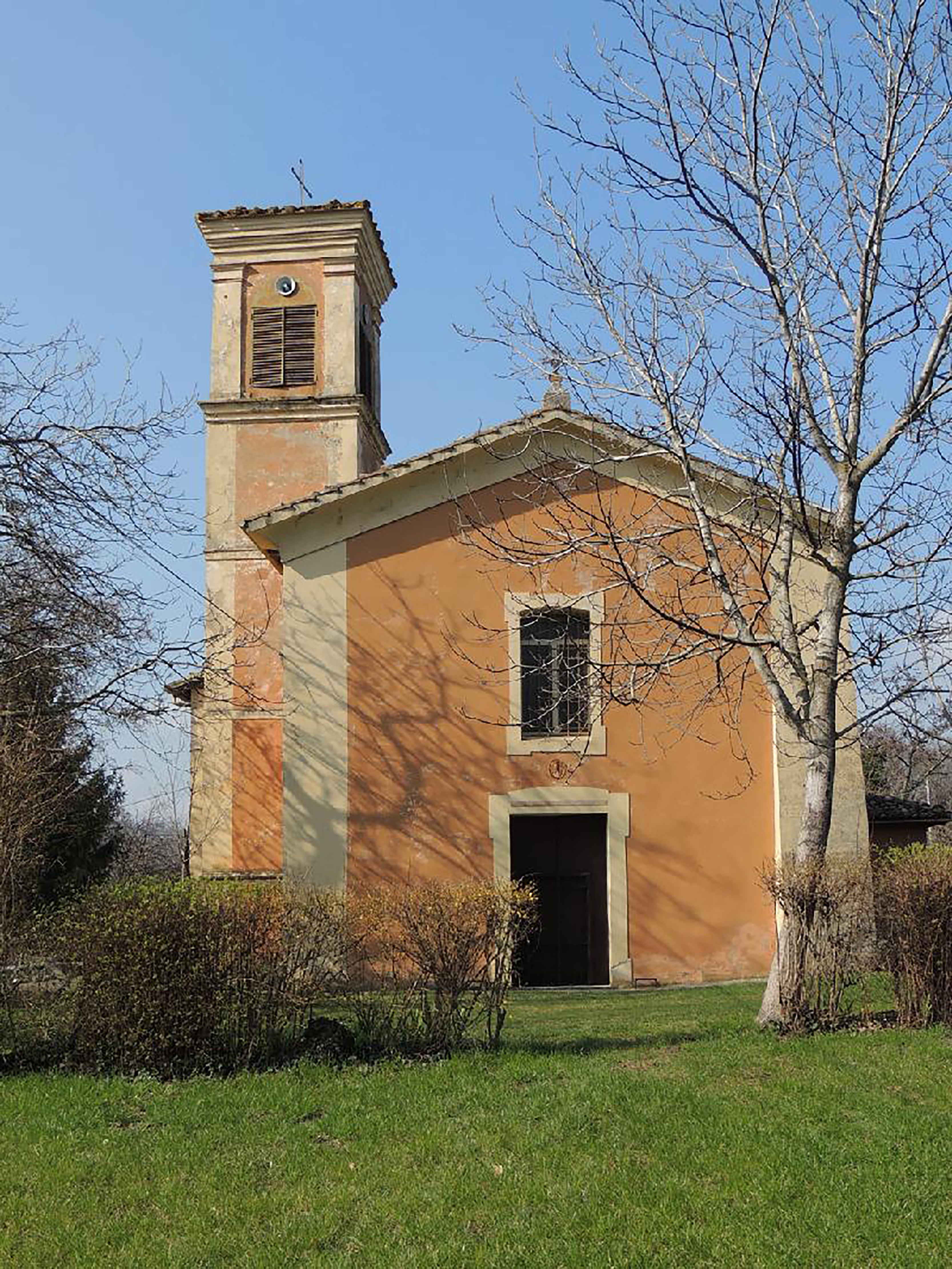 Campanile della Chiesa di San Cristoforo Martire (campanile) - Monte San Pietro (BO) 