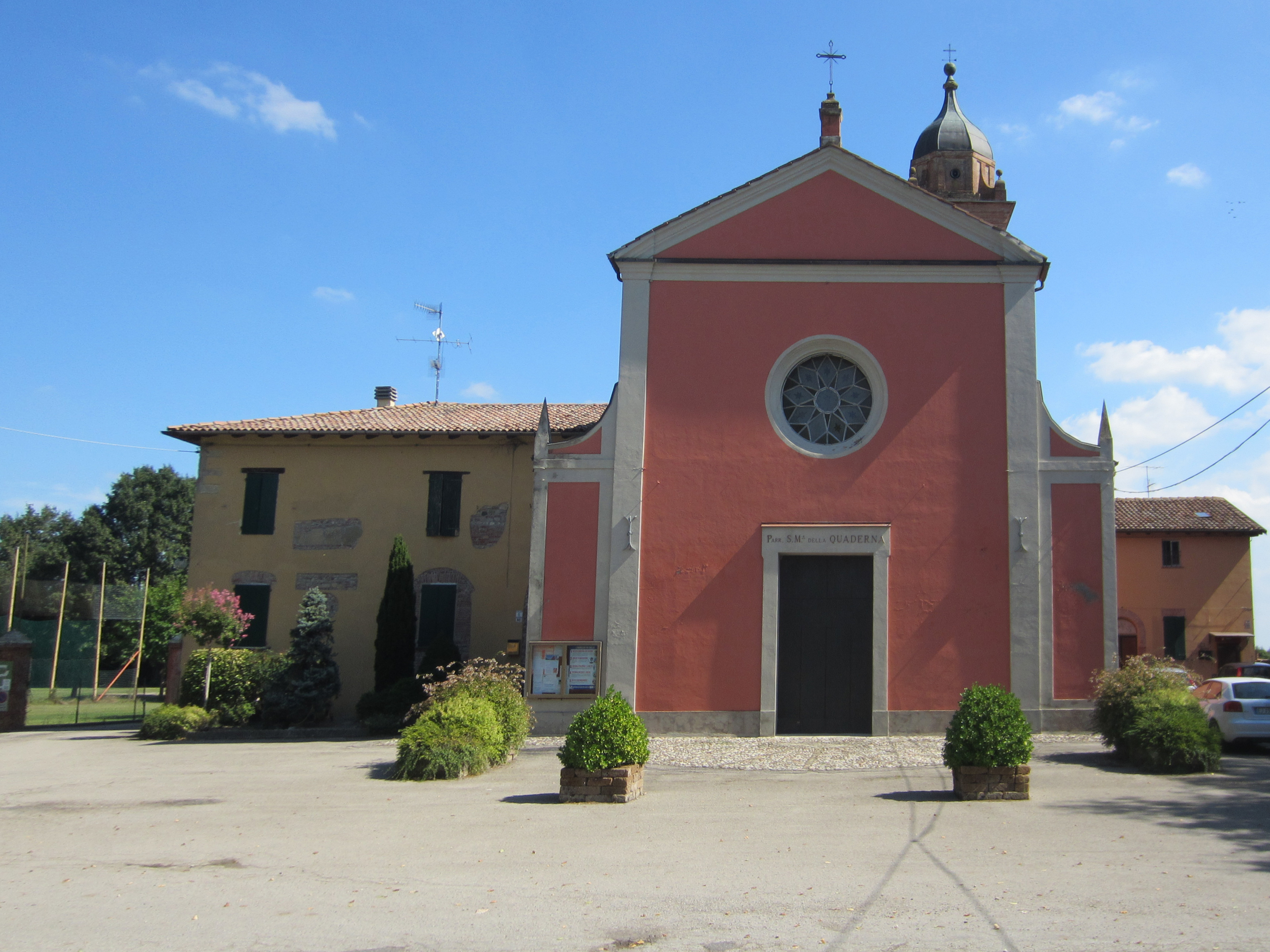 Chiesa di S. Maria della Quaderna (chiesa, parrocchiale) - Ozzano dell'Emilia (BO) 