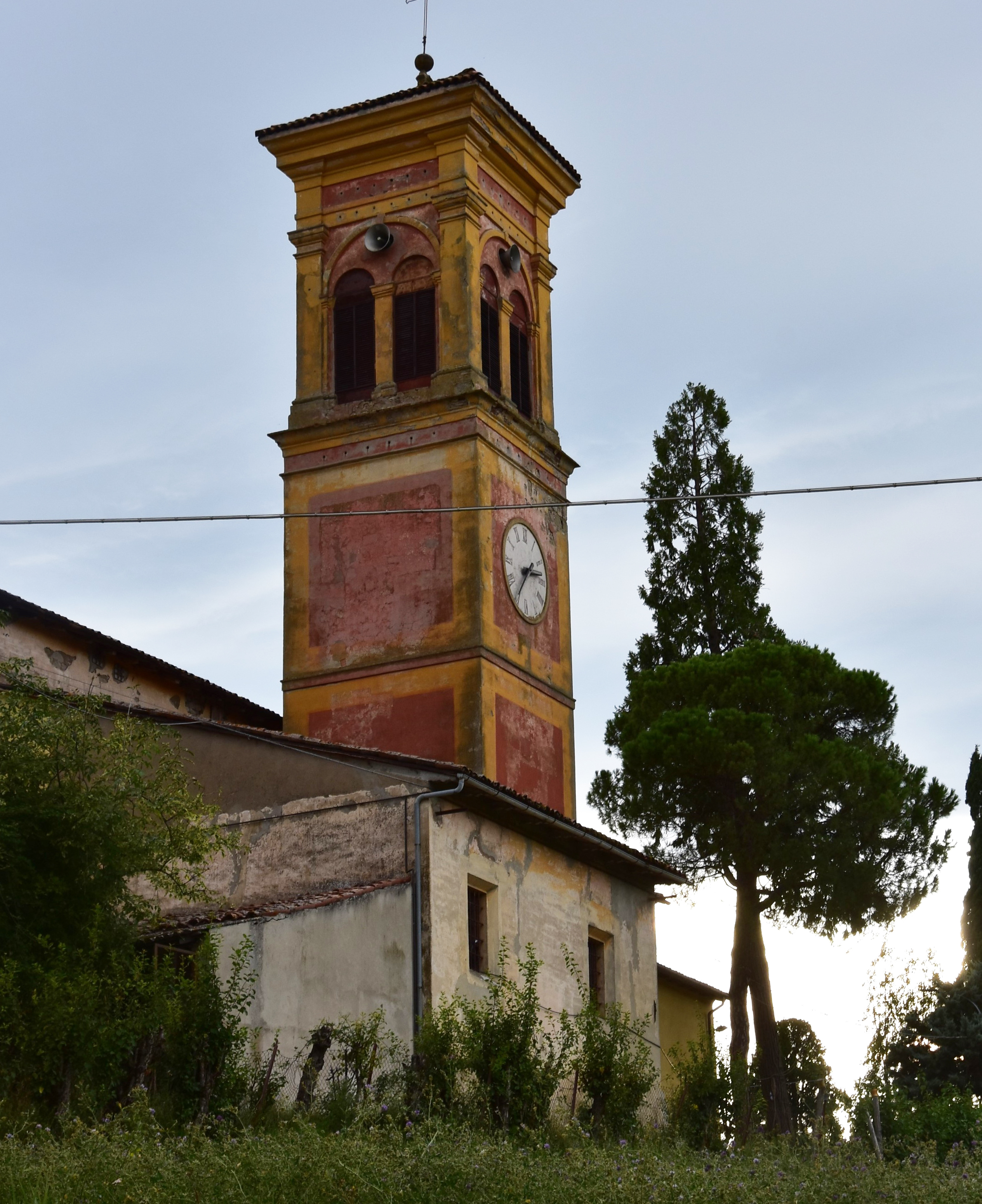 Campanile della Chiesa di San Cristoforo di Vedegheto (campanile) - Valsamoggia (BO) 