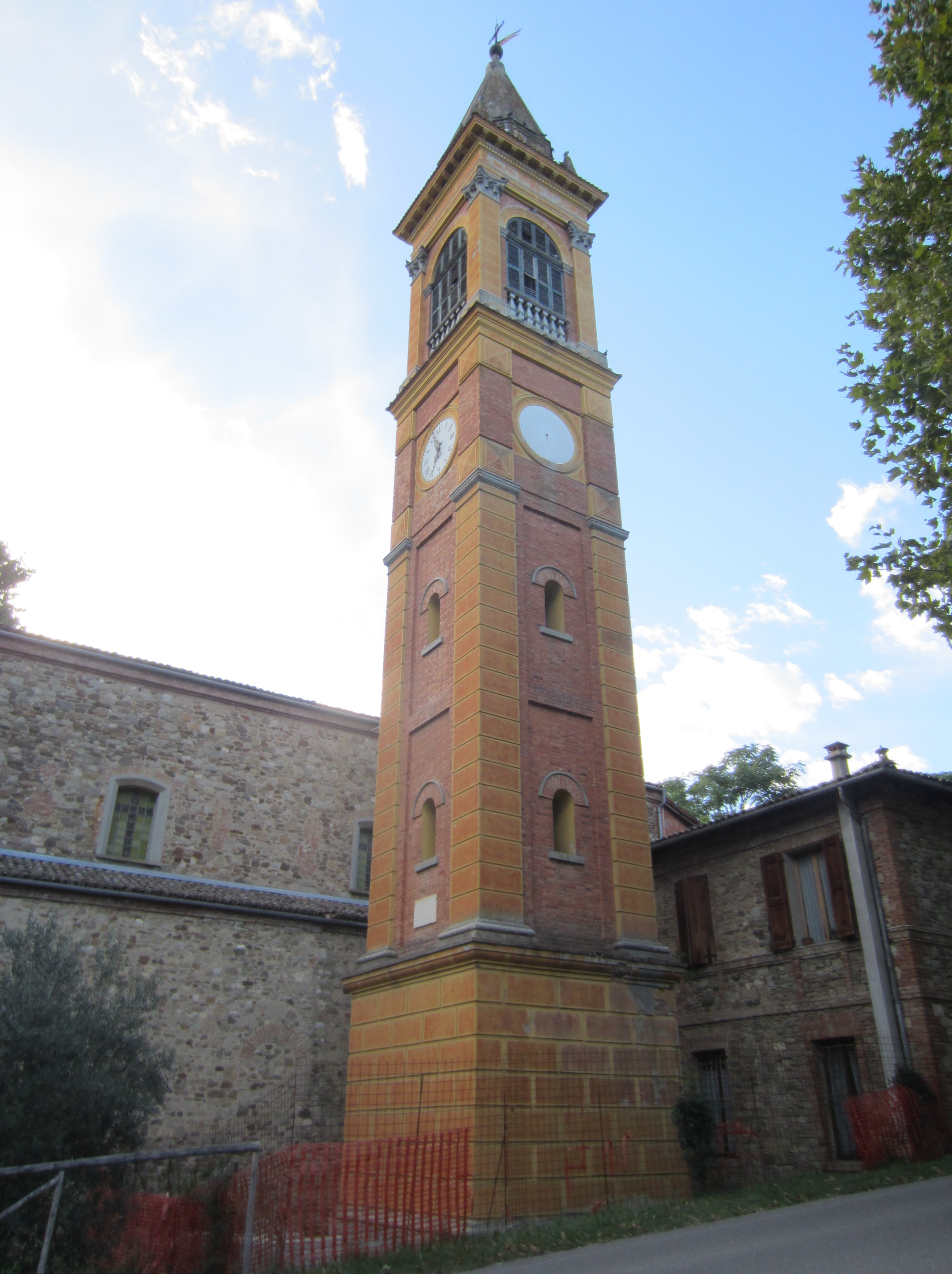 Campanile della Chiesa di San Giovanni Battista a Monte San Giovanni (campanile) - Monte San Pietro (BO) 