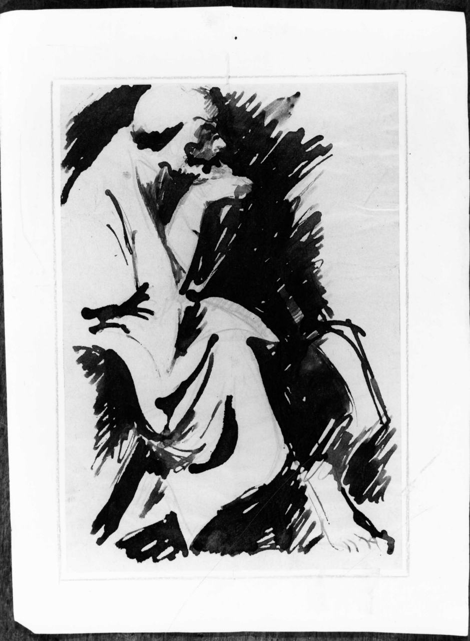 San Giuseppe (disegno) di Longhi Roberto (sec. XX)