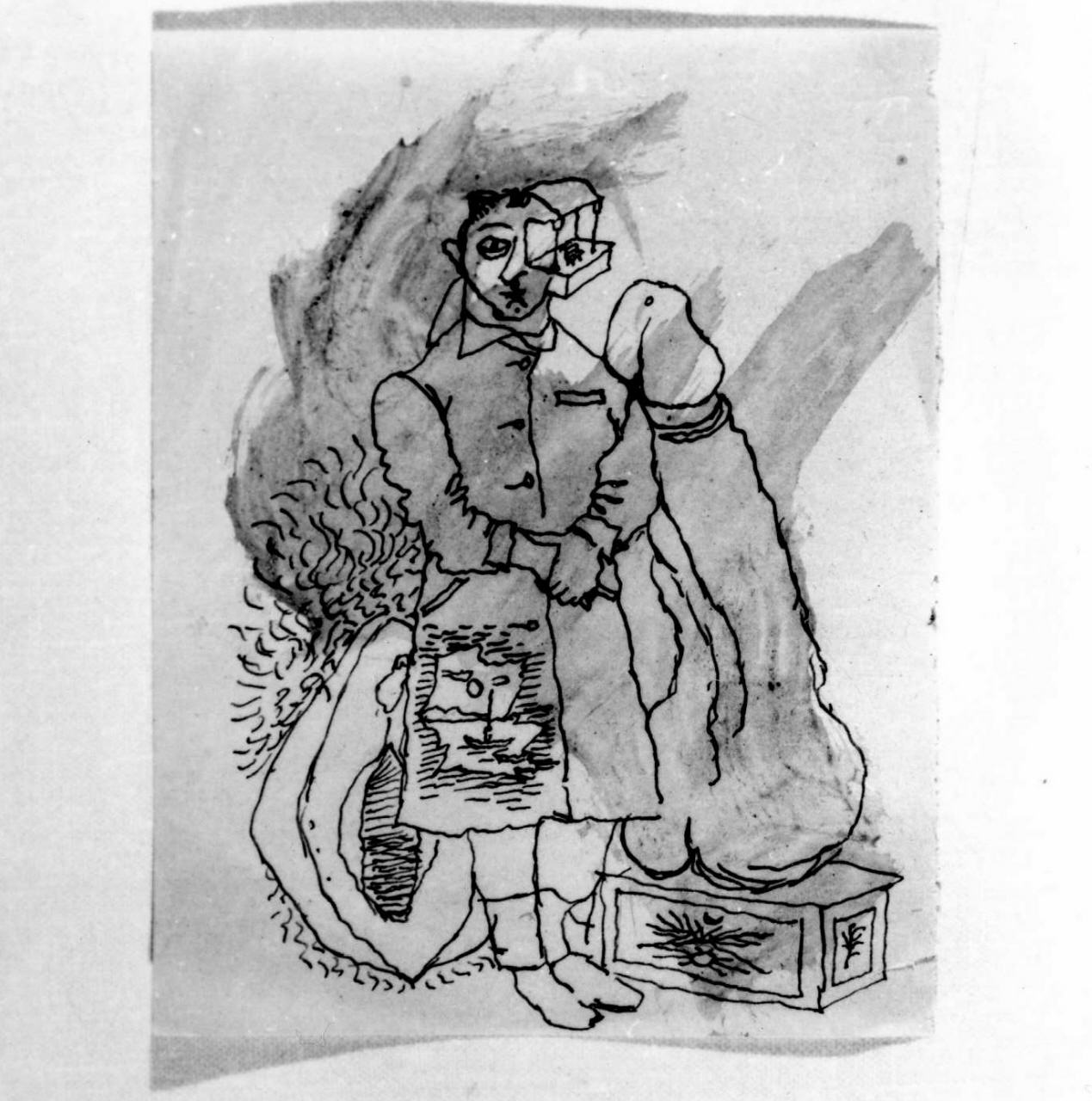 vignetta satirica (disegno) di Maccari Mino (sec. XX)