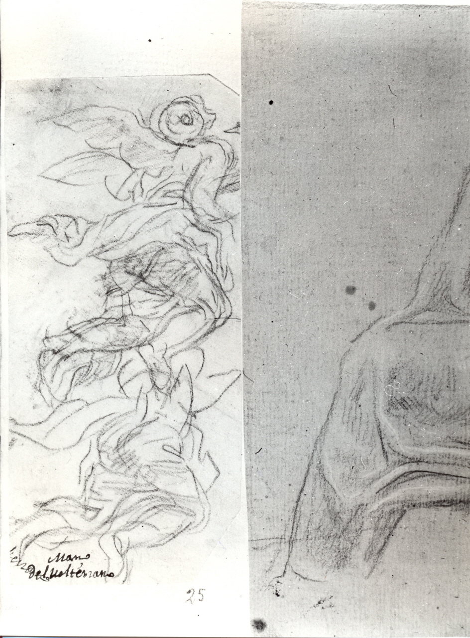 angeli (disegno) di Franceschini Baldassarre detto Volterrano (seconda metà sec. XVII)