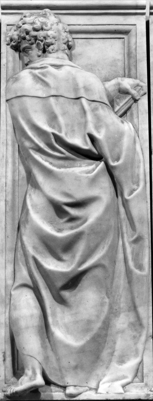 figura maschile (rilievo) di Bandinelli Bartolomeo detto Baccio Bandinelli, Bandini Giovanni detto Giovanni dell'Opera (sec. XVI)