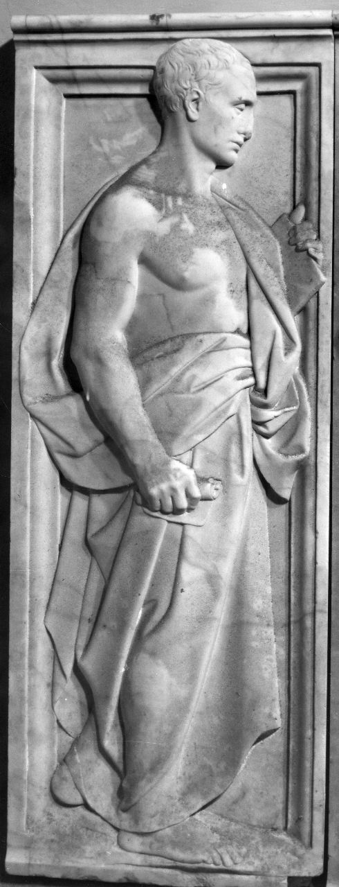 profeta (rilievo) di Bandinelli Bartolomeo detto Baccio Bandinelli, Bandini Giovanni detto Giovanni dell'Opera (sec. XVI)