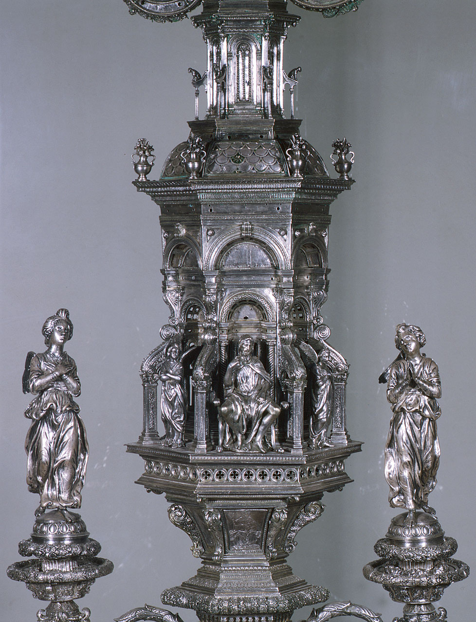 San Giovanni Battista, angeli adoranti (fusto) di Benci Antonio detto Antonio del Pollaiolo (terzo quarto sec. XV)