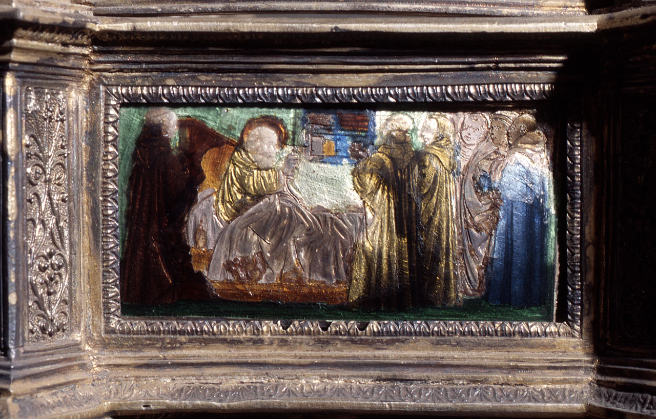 San Girolamo malato continua ad occuparsi della vita del convento (placchetta) di Antonio di Salvi (sec. XV)