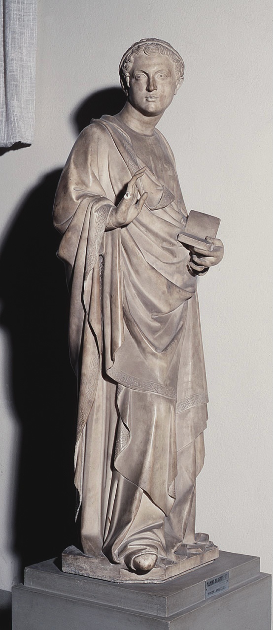 Madonna annunciata (statua) di Della Quercia Jacopo (fine sec. XIV)