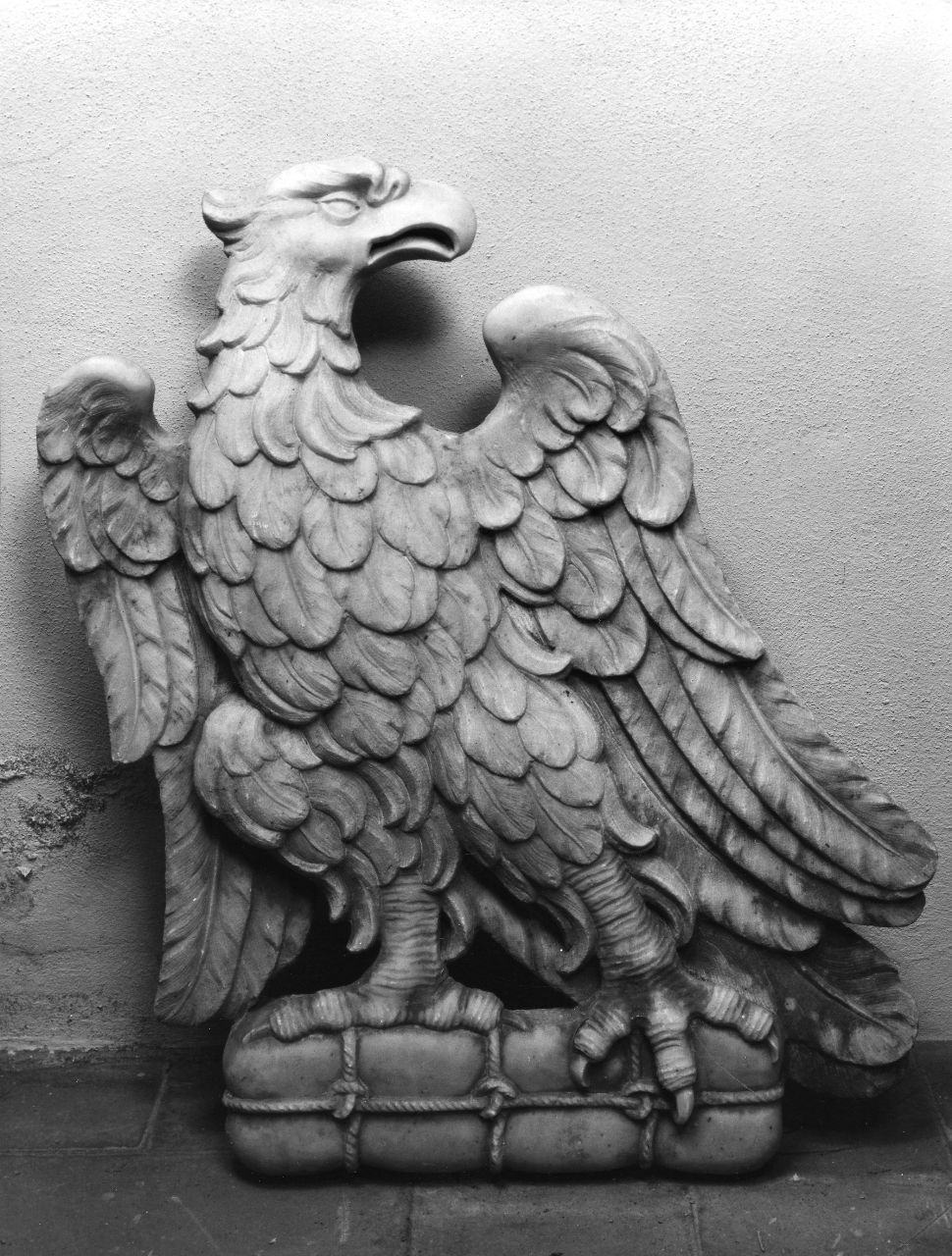 aquila di Calimala (scultura, serie) di Ticciati Girolamo (sec. XVIII)