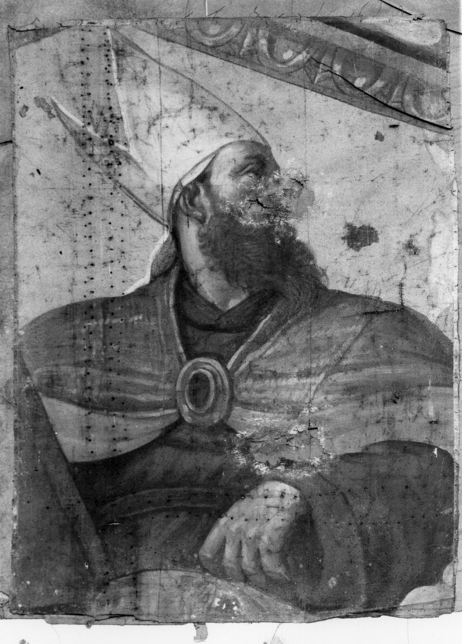 Santo vescovo (dipinto) di Balducci Giovanni detto Cosci (bottega) (sec. XVI)