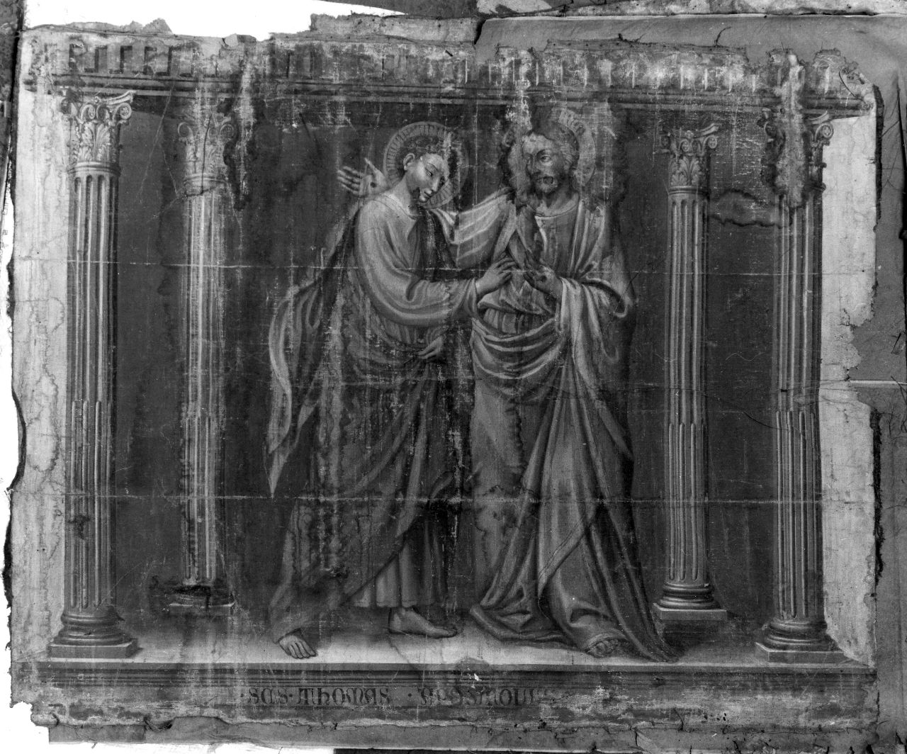 incredulità di San Tommaso (dipinto) di Nani Alessandro (sec. XVII)