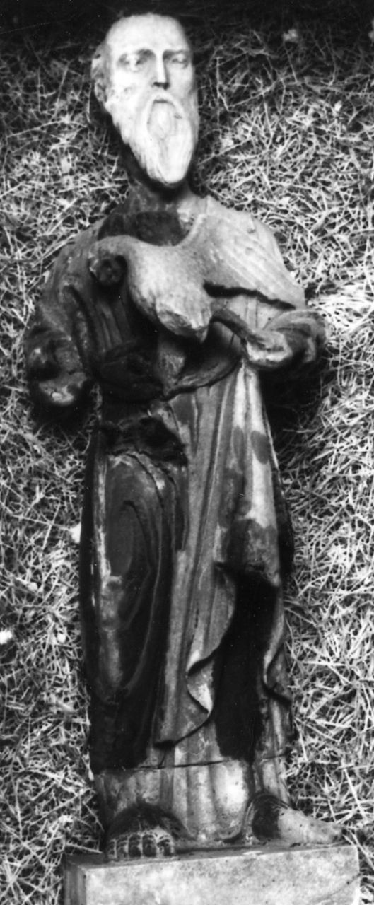San Giovanni Evangelista (scultura) di Arnolfo di Cambio (attribuito) (primo quarto sec. XIV)