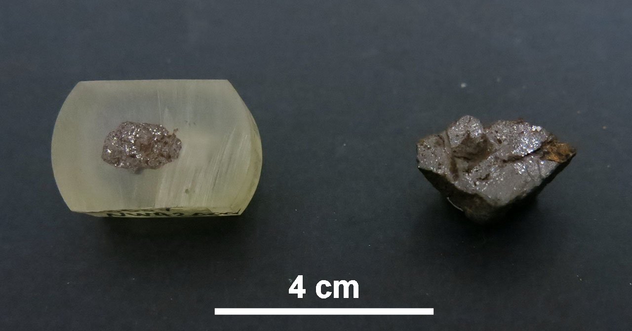 Northwest Africa 11262 Litico Metallica Mesosiderite (esemplari)