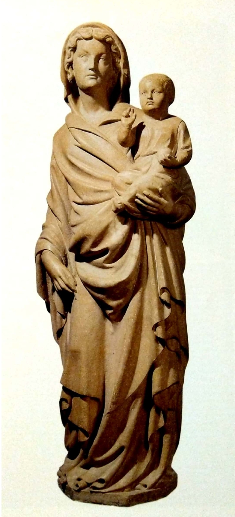 Madonna di Croce Coperta, Madonna con il Bambino (scultura) di Maestro di Croce Coperta (attribuito) (XV)