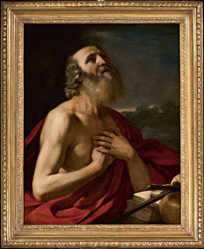 San Girolamo penitente (dipinto) di Barbieri Giovanni Francesco detto Guercino (seconda metà XVII)