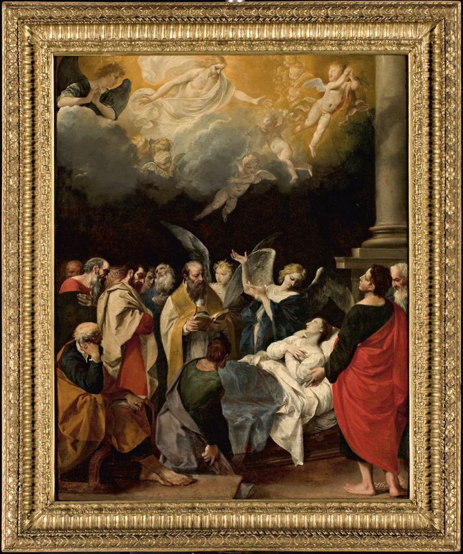 Morte della Vergine (dipinto) di Donato Creti (inizio XVIII)