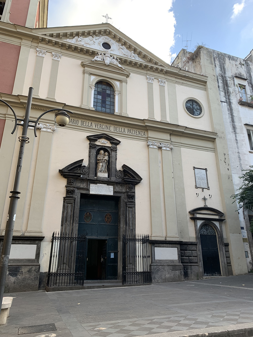 Chiesa di Santa Maria della Pazienza (chiesa, circondariale) - Napoli (NA)  (XVII; XVII; )