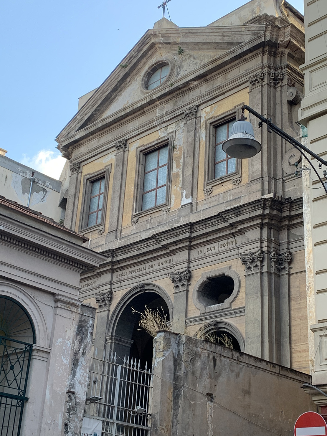 Chiesa ed ex convento di San Potito (chiesa, conventuale) - Napoli (NA)  (XVII, terzo quarto; XVII, terzo quarto)