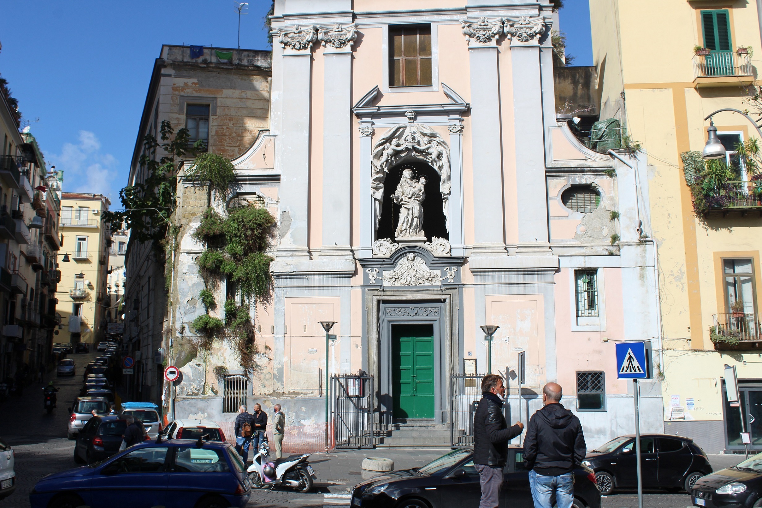 Chiesa di S.Maria del Rosario alle Pigne: comunichino delle suore domenicane (ex) (chiesa, parrocchiale) - Napoli (NA) 