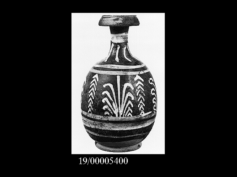 boccia/ aryballos ovoidale (SECOLI/ III a.C)