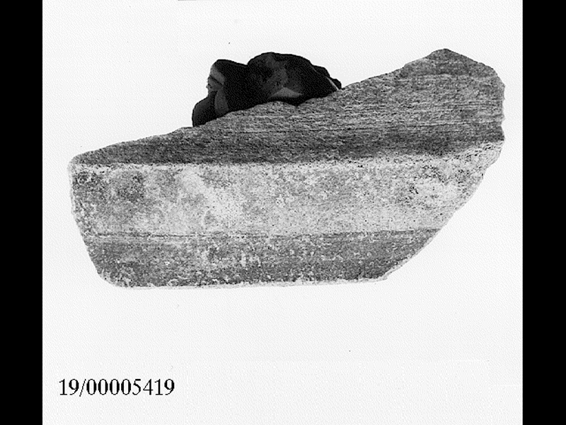 tazza/ orlo (SECOLI/ III a.C)