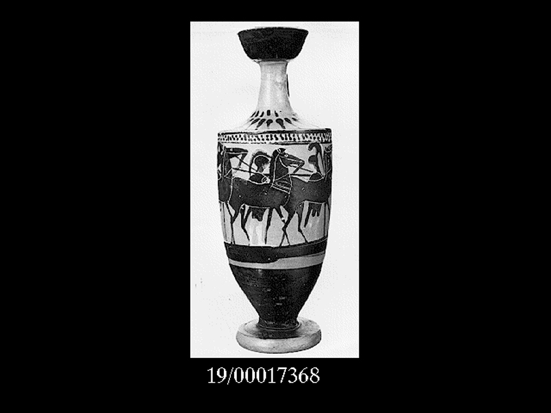 lekythos di Pittore di Haimon (cerchia) (primo quarto SECOLI/ V a.C)