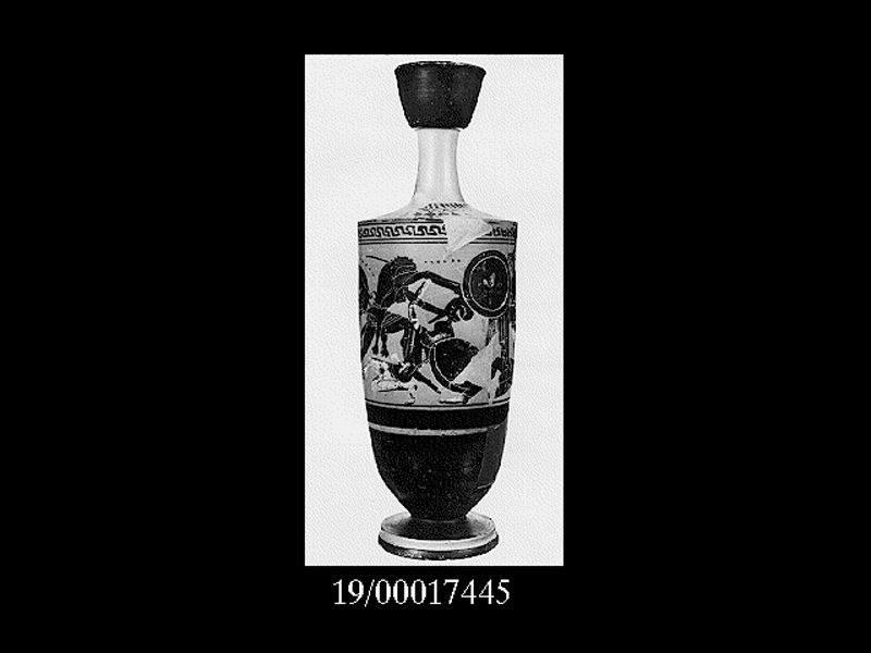 lekythos di pittore di Diosphos (inizio SECOLI/ V a.C)