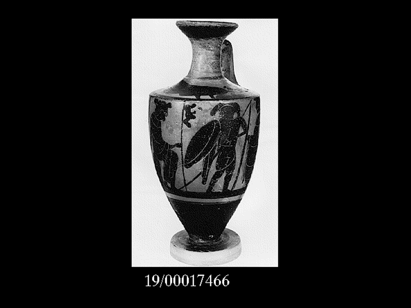 lekythos di Gruppo del Gallo (cerchia) (SECOLI/ V a.C)