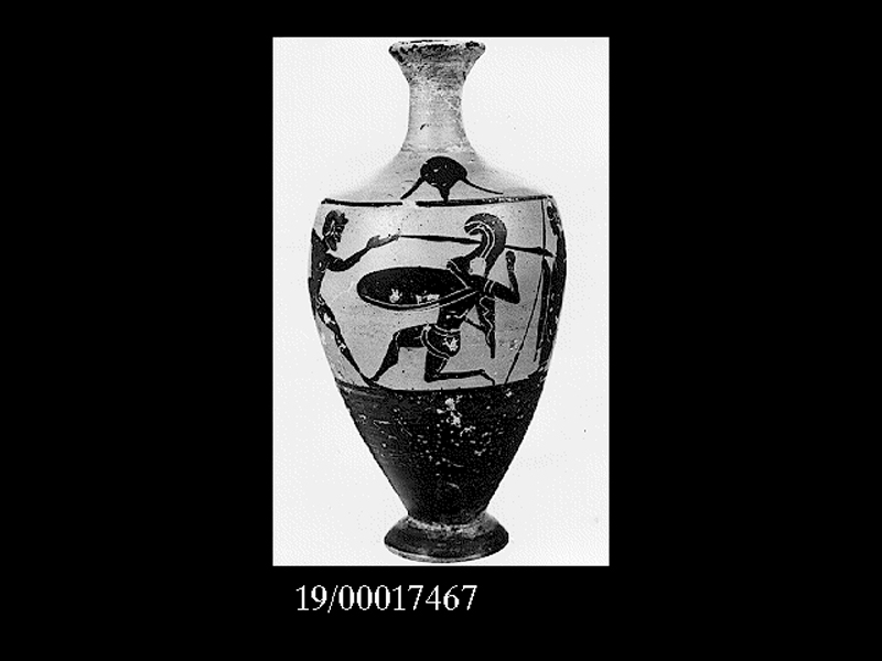 lekythos (seconda metà SECOLI/ VI a.C)
