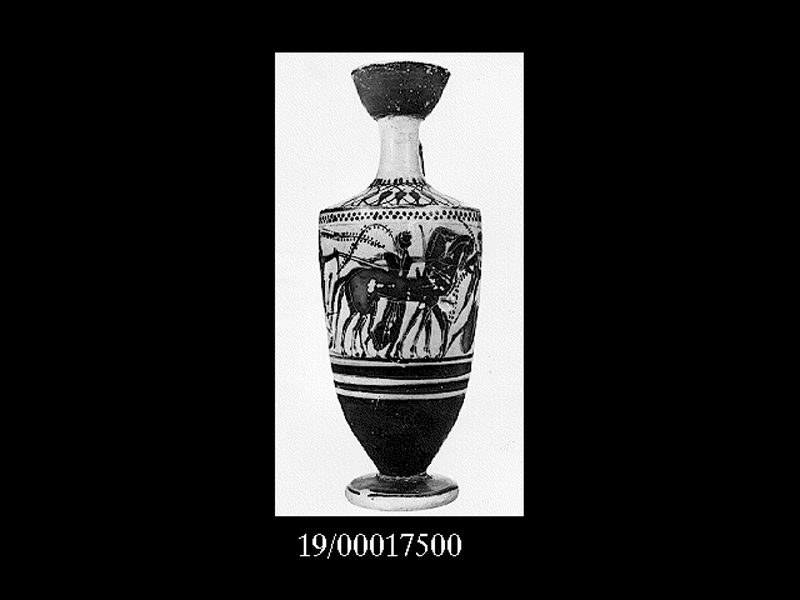 lekythos di Pittore di Haimon (cerchia) (primo quarto SECOLI/ V a.C)