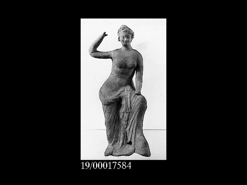 Mitologia greco-romana: Afrodite - Venere (statuetta) - esemplare centuripino (SECOLI/ III a.C)